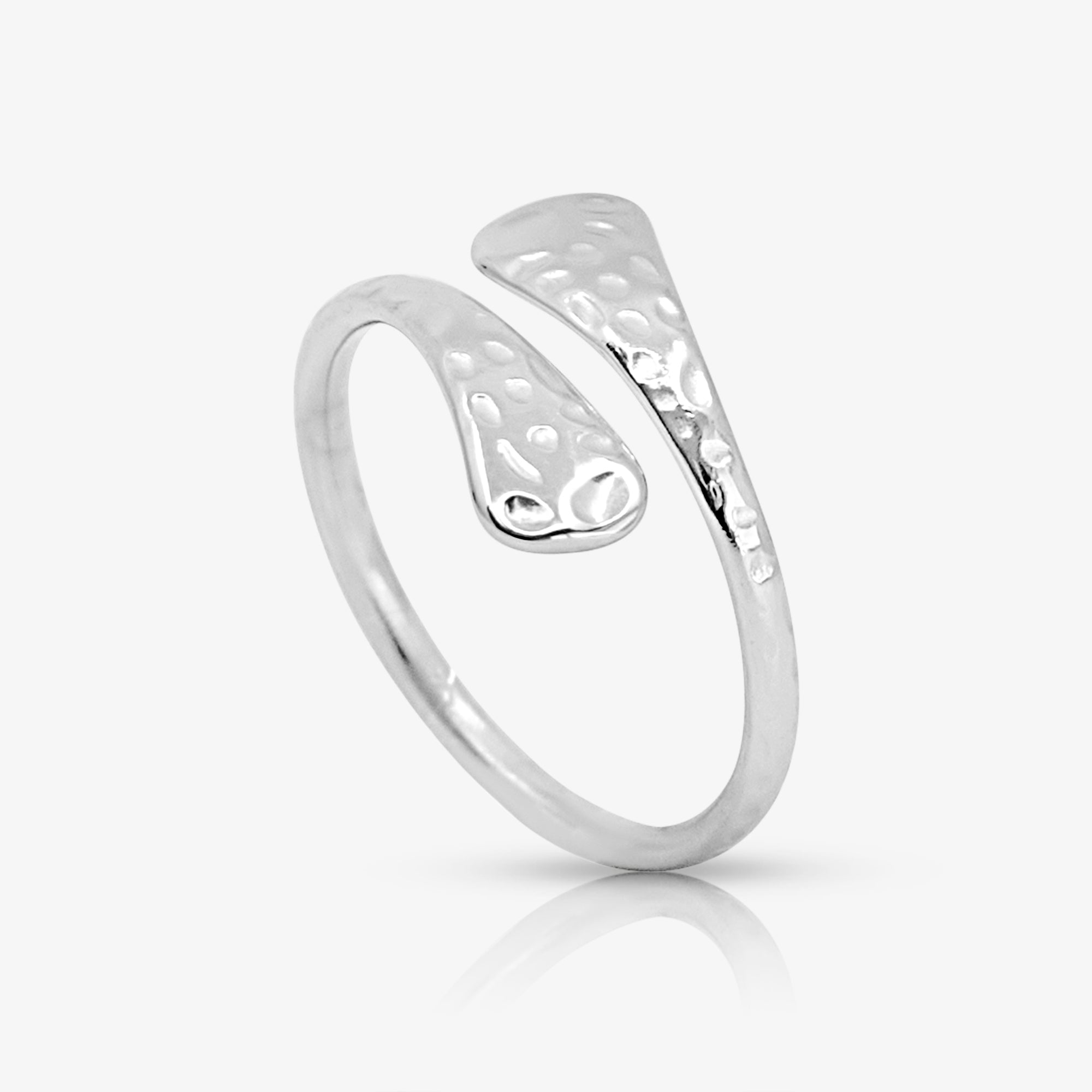 Twisted Fate Adjustable Ring - Vantage Jewelry
