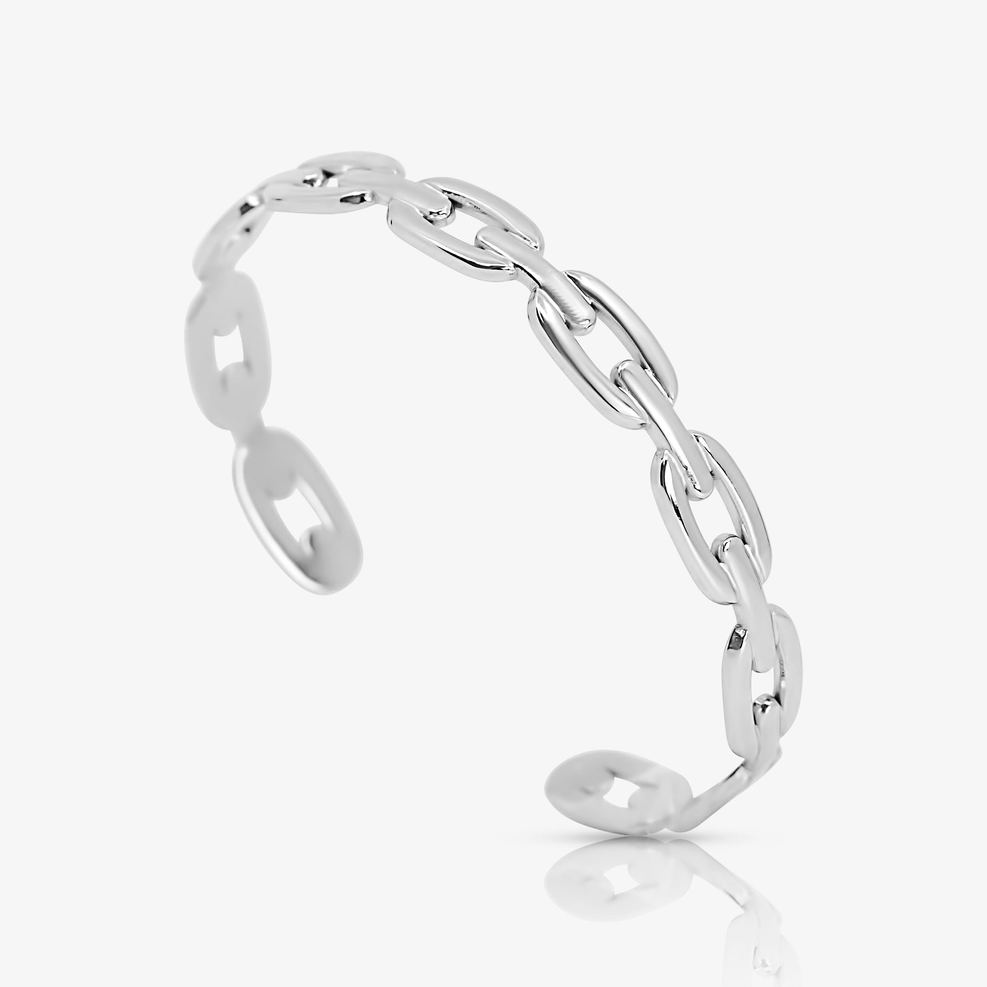 Linked Chain Bangle - Vantage Jewelry