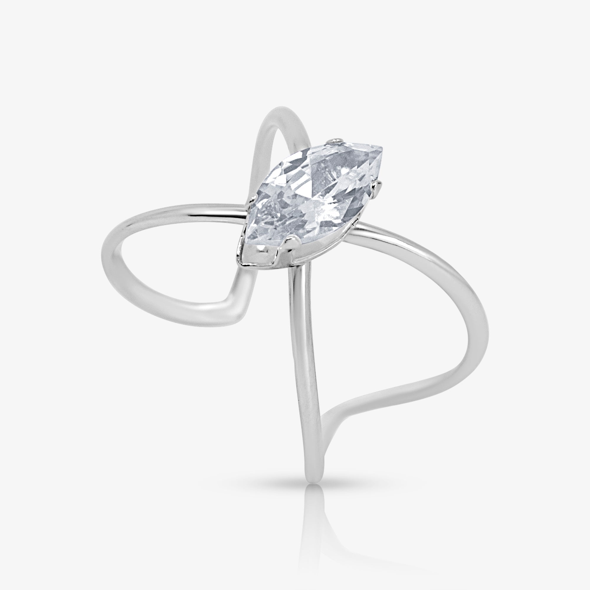Teardrop Crush Ring - Vantage Jewelry