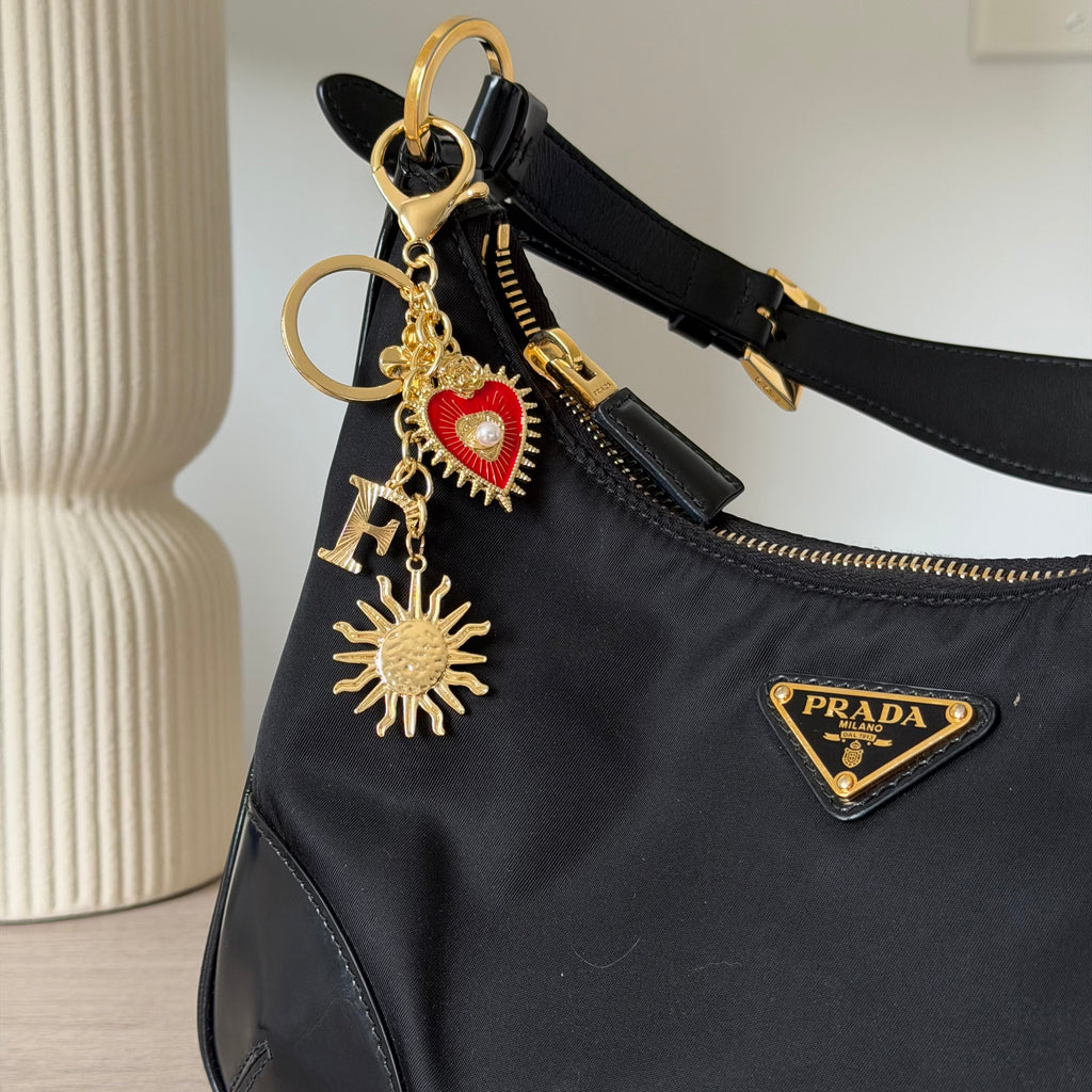 Radiant Glow Bag Charm - Vantage Jewelry