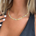 Two-Tone Medusa Necklace - Vantage Jewelry