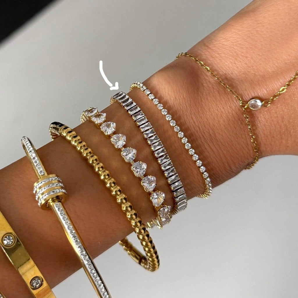 She's An Icon Tennis Bracelet - Vantage Jewelry
