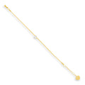 Dainty Crystal Charm Bracelet - Vantage Jewelry
