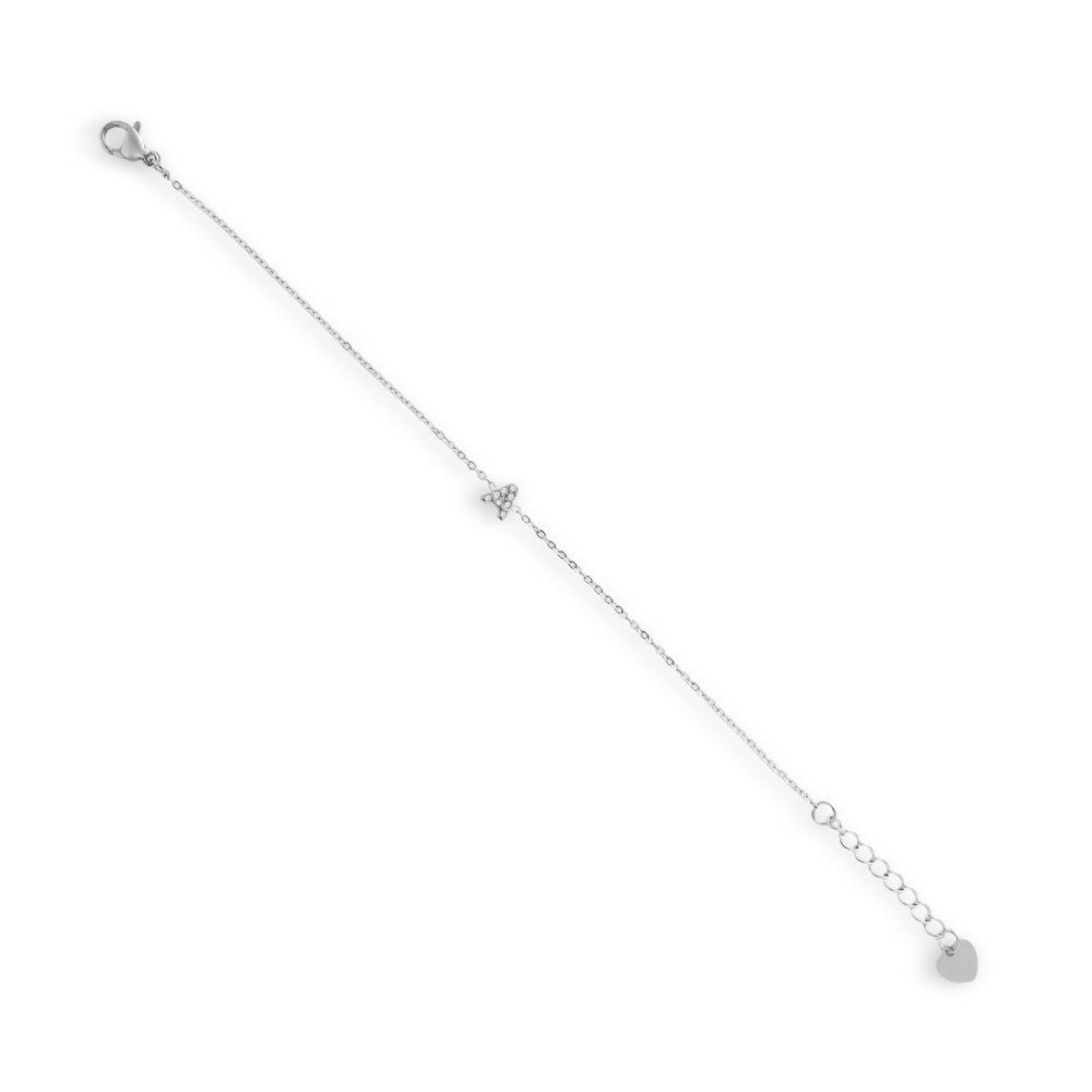Initial Crystal Bracelet