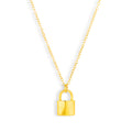 Lock Pendant Necklace - Vantage Jewelry