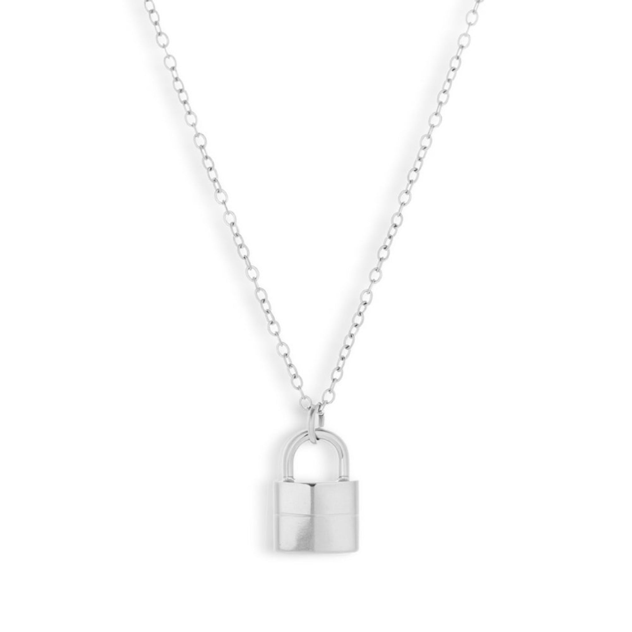 Lock Pendant Necklace - Vantage Jewelry