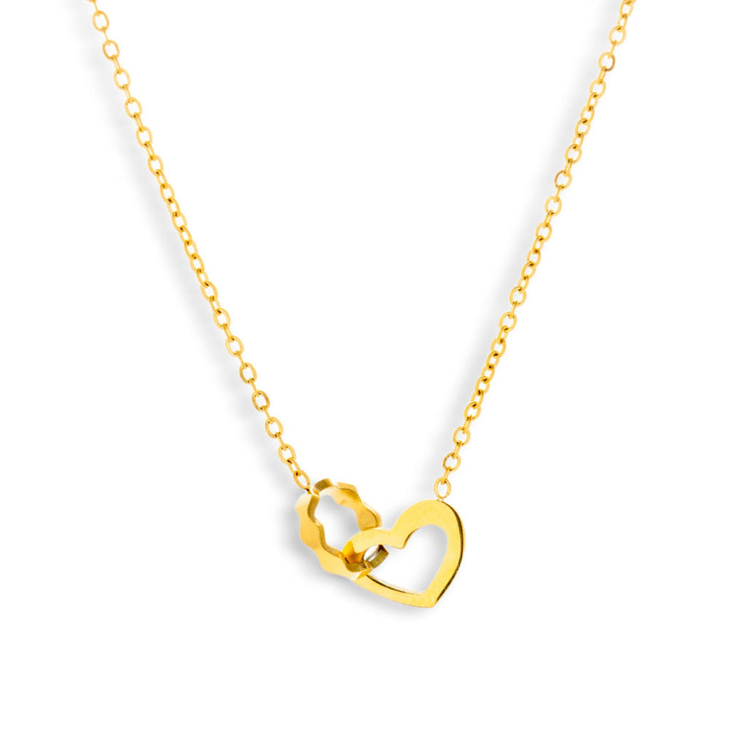 Linked Heart Necklace - Vantage Jewelry