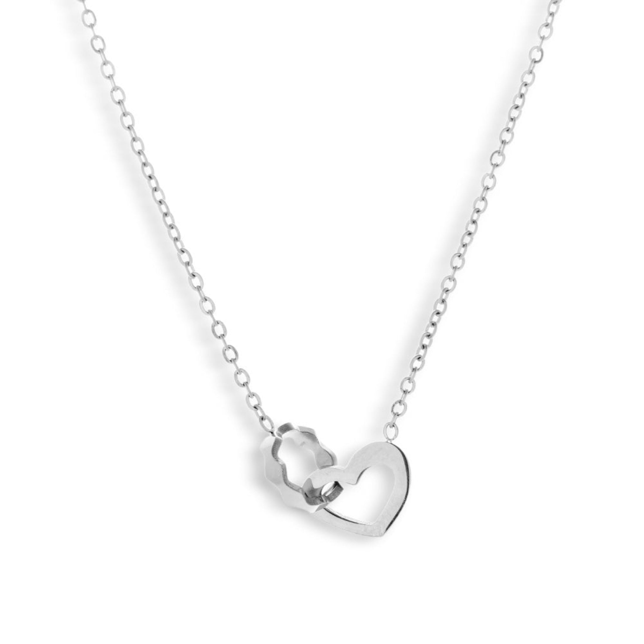 Linked Heart Necklace - Vantage Jewelry