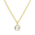 Solitaire Crystal Necklace - Vantage Jewelry