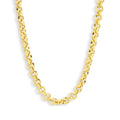 Chunky Round Link Chain Necklace - Vantage Jewelry