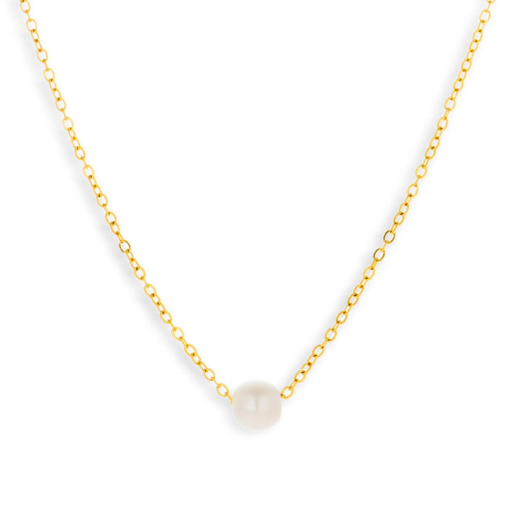 Single Pearl Drop Necklace - Vantage Jewelry