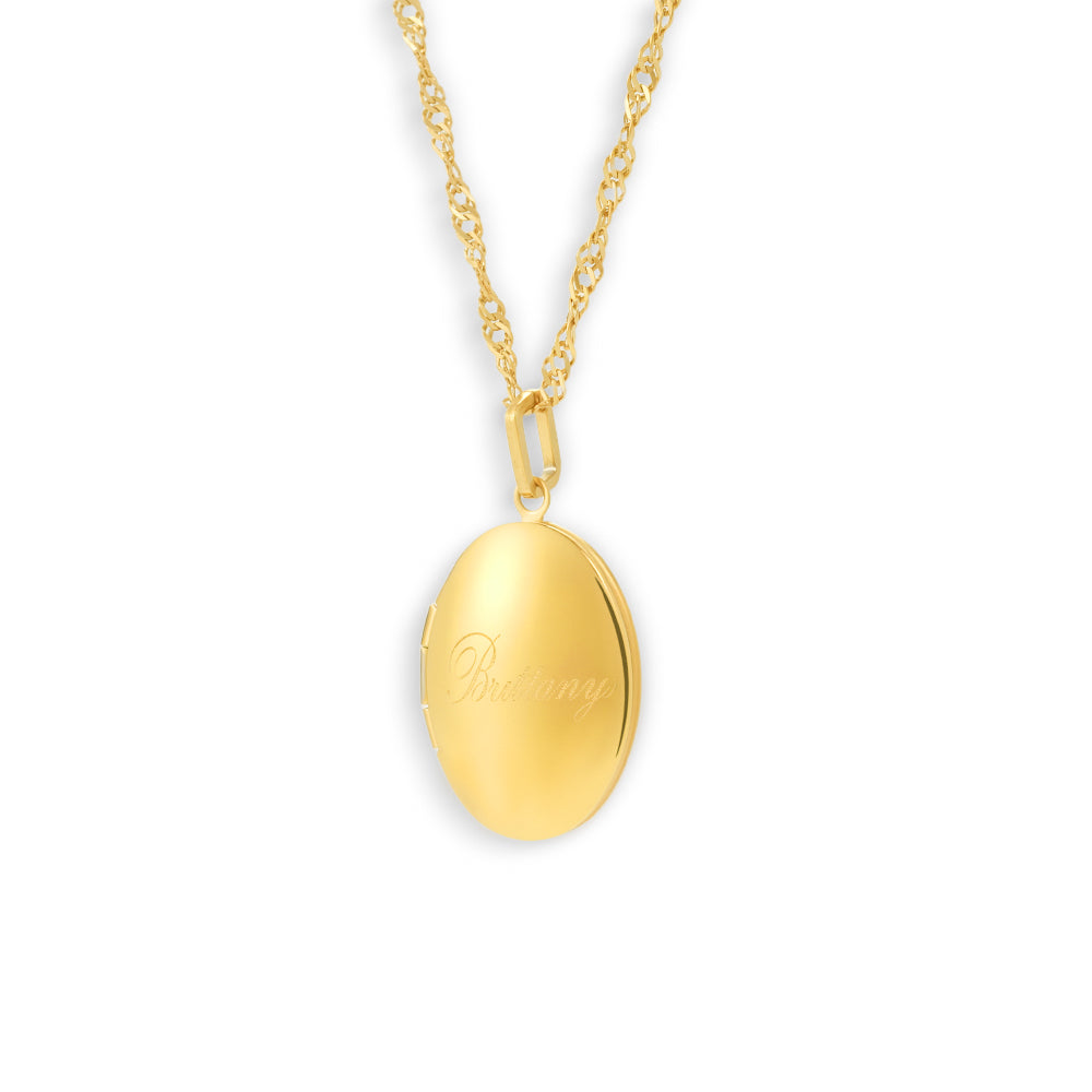 Custom/Personalized Locket Pendant Necklace - Vantage Jewelry