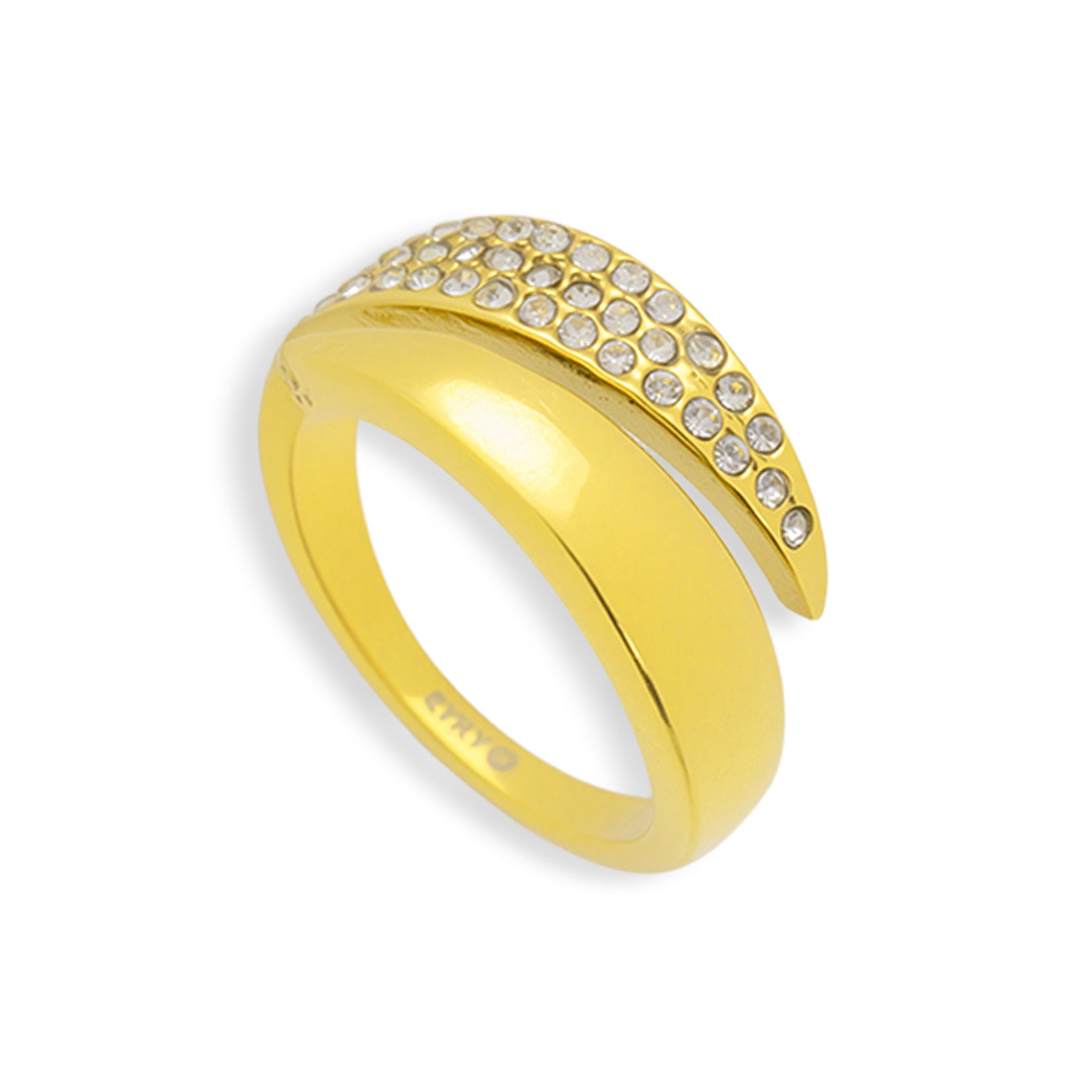 Pavé Crystal Wrap Ring - Vantage Jewelry