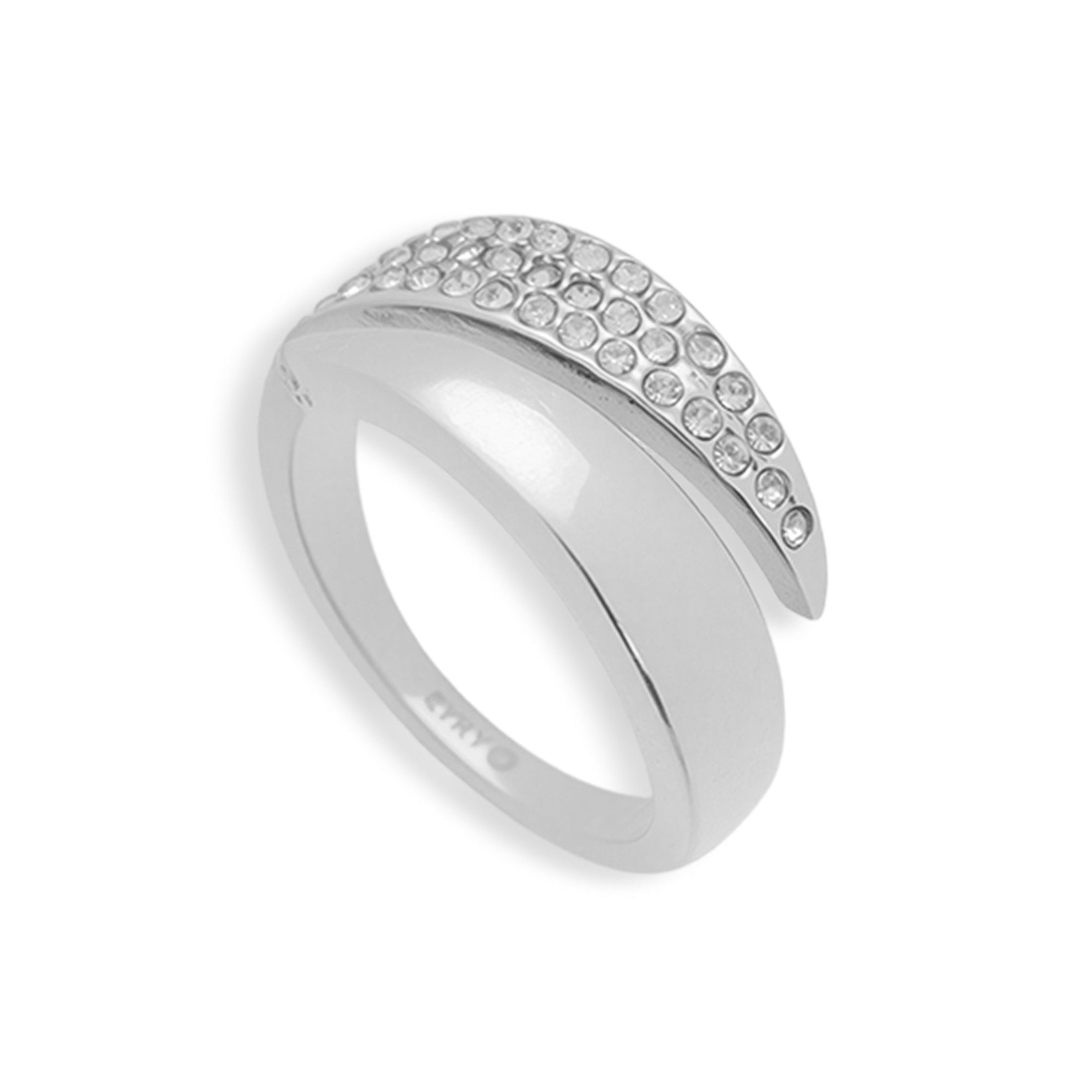 Pavé Crystal Wrap Ring - Vantage Jewelry