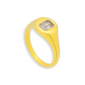 Crystal Cushion Dome Ring - Vantage Jewelry