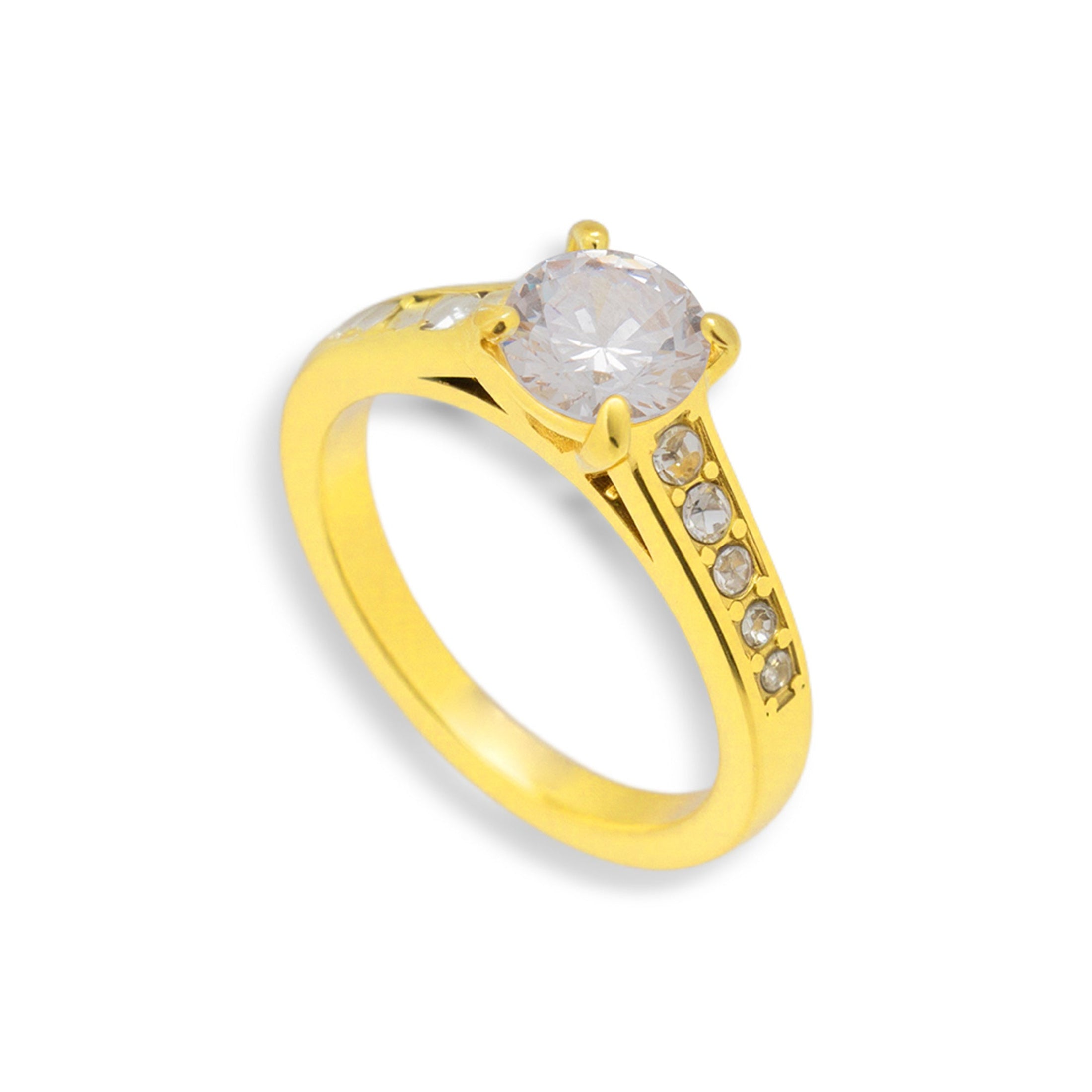 Travel Engagement Accent Ring - Vantage Jewelry
