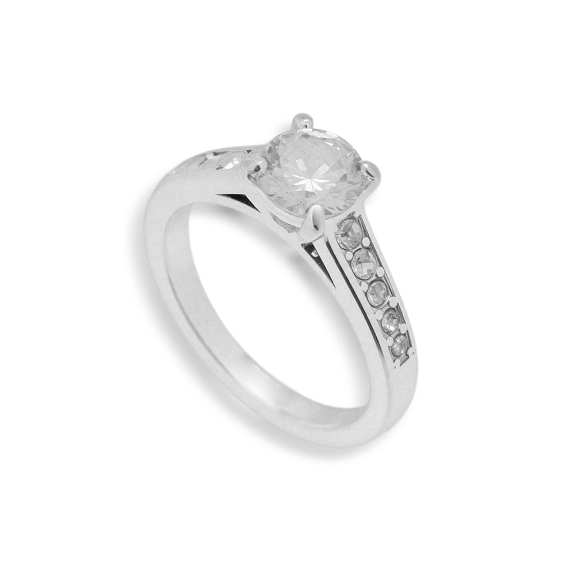 Travel Engagement Accent Ring - Vantage Jewelry