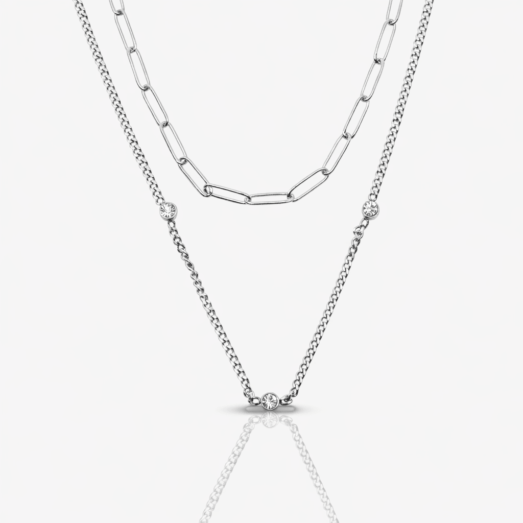 Aveline Layered Necklace - Vantage Jewelry