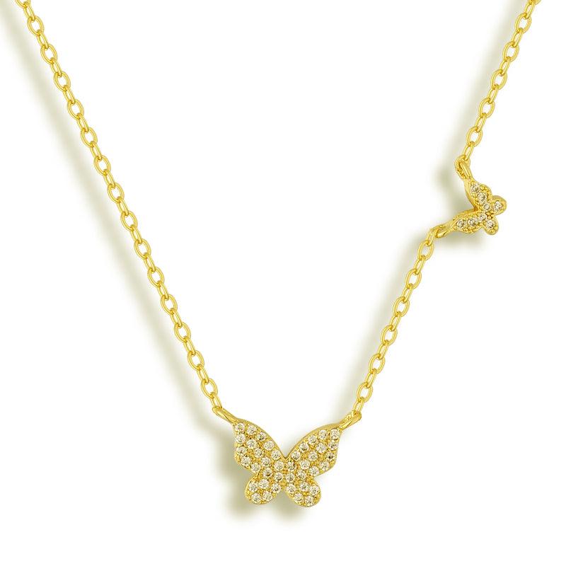 Bisou de Papillon Necklace - Vantage Jewelry