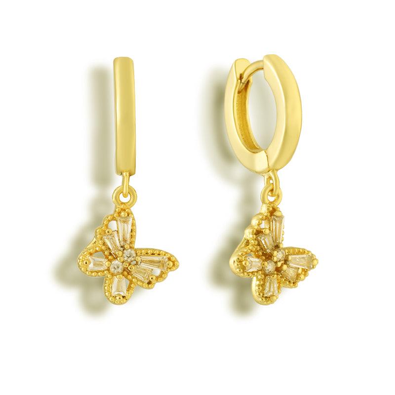 Butterfly Kisses Earrings - Vantage Jewelry