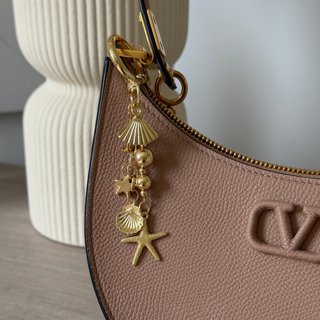 Tropical Vibes Bag Charm - Vantage Jewelry