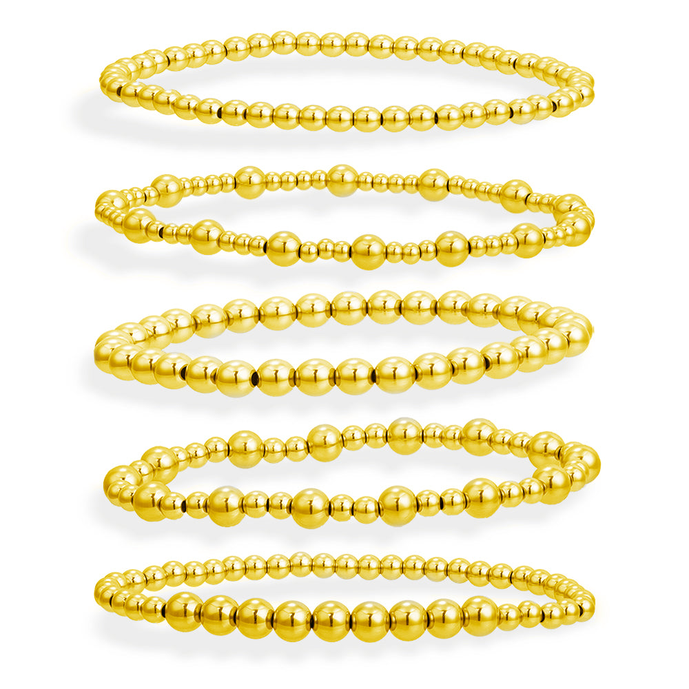 Capri Bundle : 5 Piece Bracelet Bundle - Vantage Jewelry