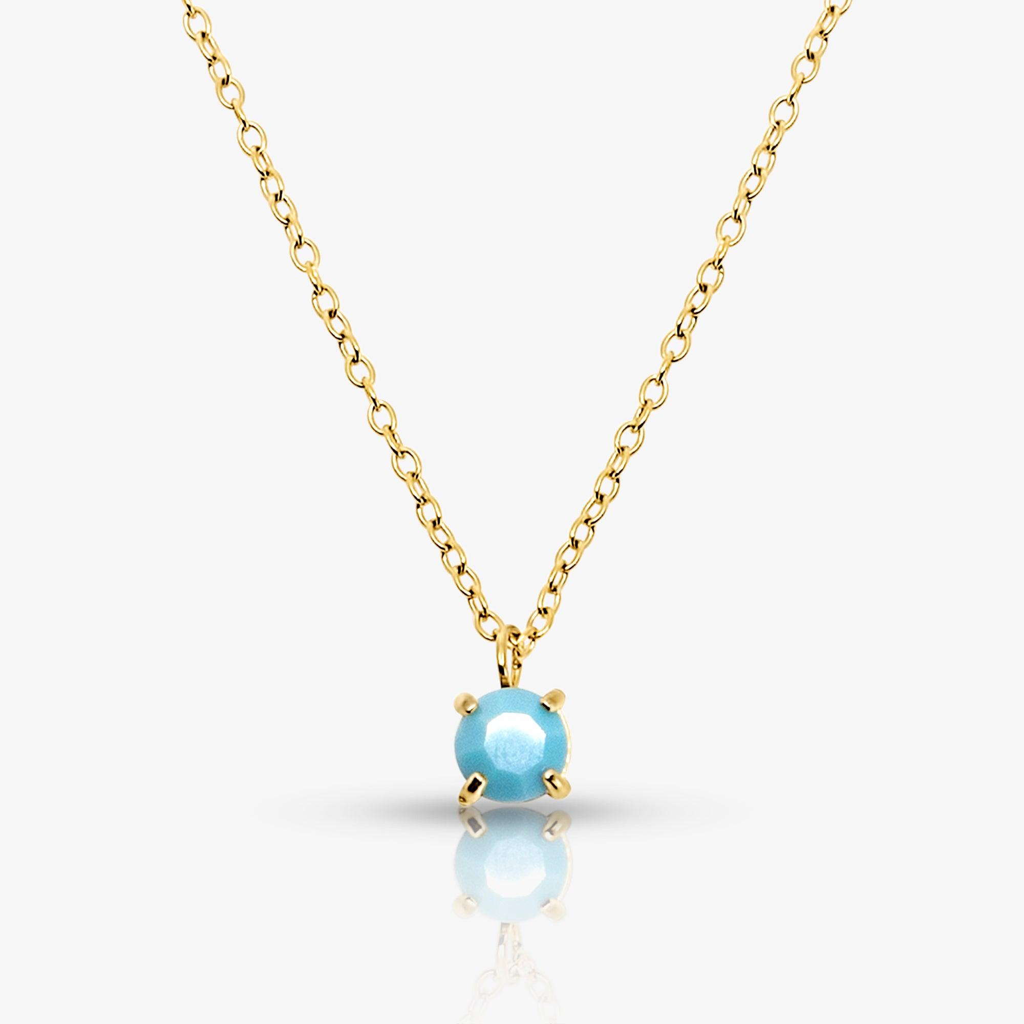 Celeste Stone Necklace - Vantage Jewelry