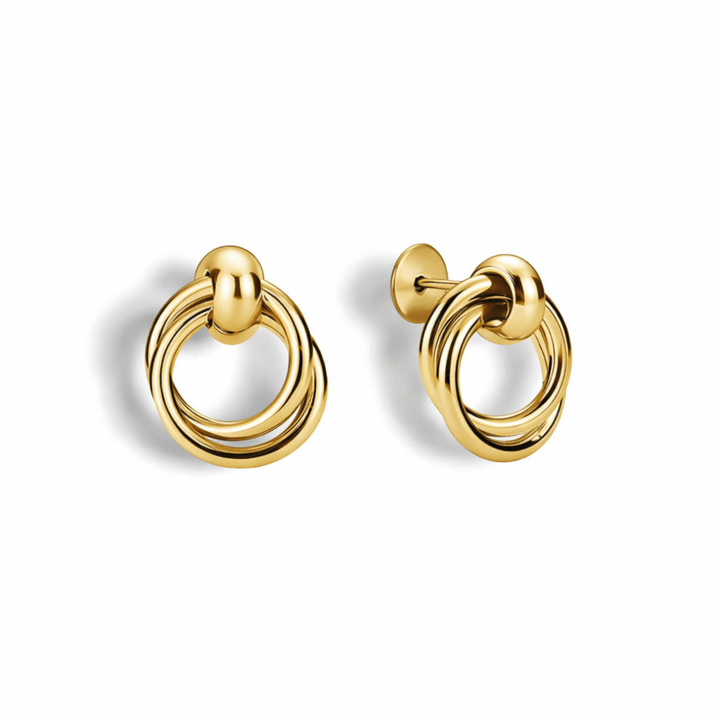 San Francisco Flat Back Earrings - Vantage Jewelry