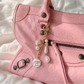 Pearly Bag Charm - Vantage Jewelry