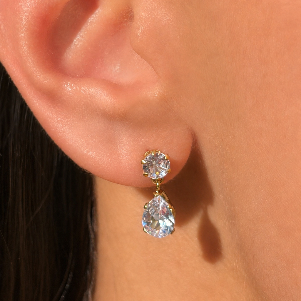 Starlit Drop Earrings - Vantage Jewelry