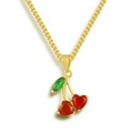 Cherry Girl Necklace - Vantage Jewelry