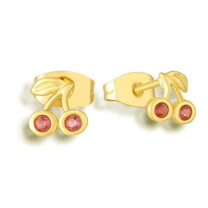 Cherry On Top Earrings - Vantage Jewelry