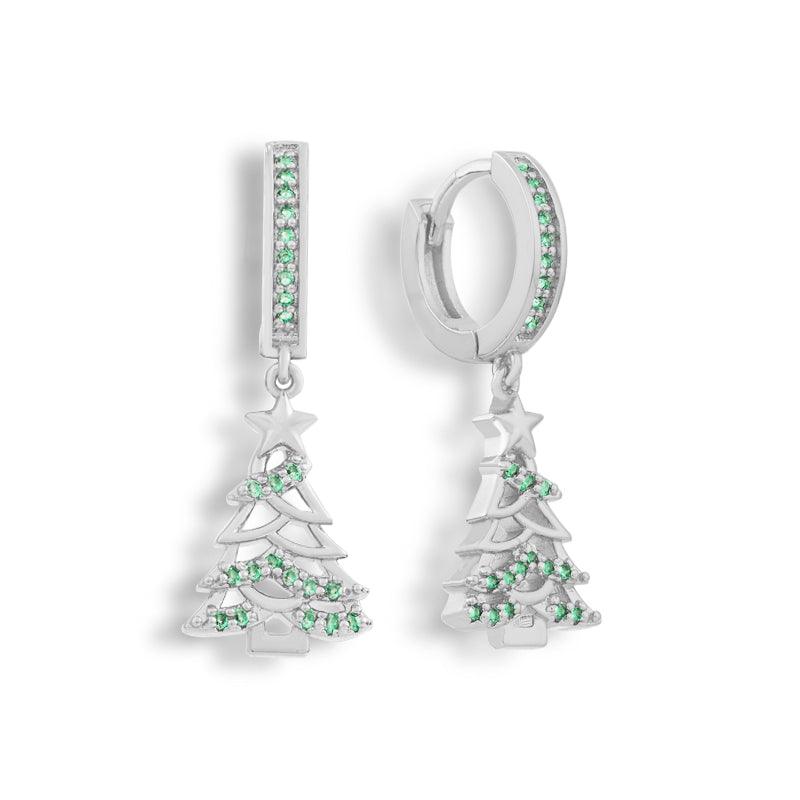 Christmas Tree Earrings - EVRYJEWELS