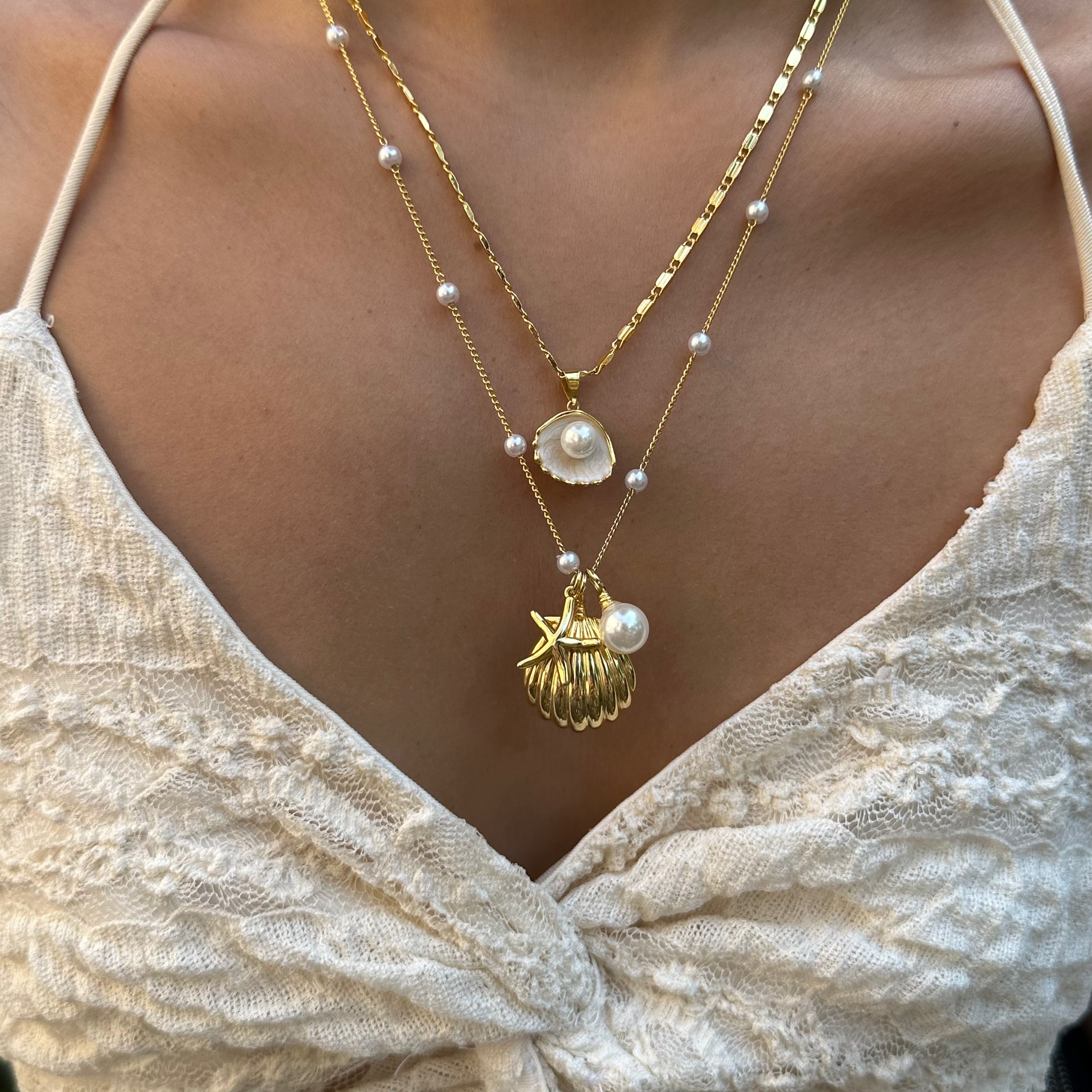 Coastal Girl Necklace - Vantage Jewelry