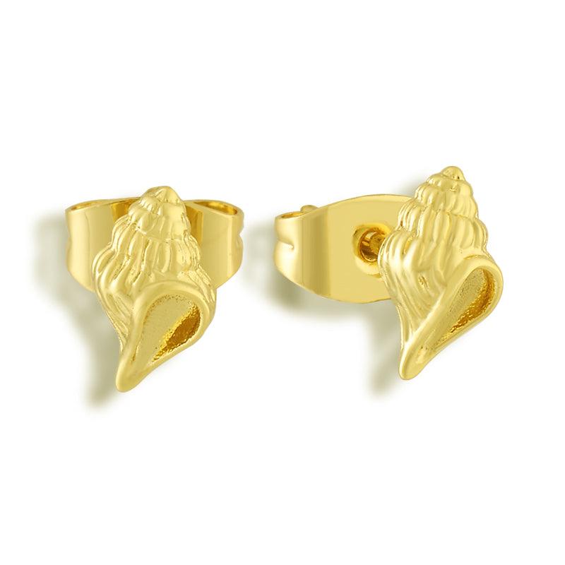 Conch Earrings - Vantage Jewelry