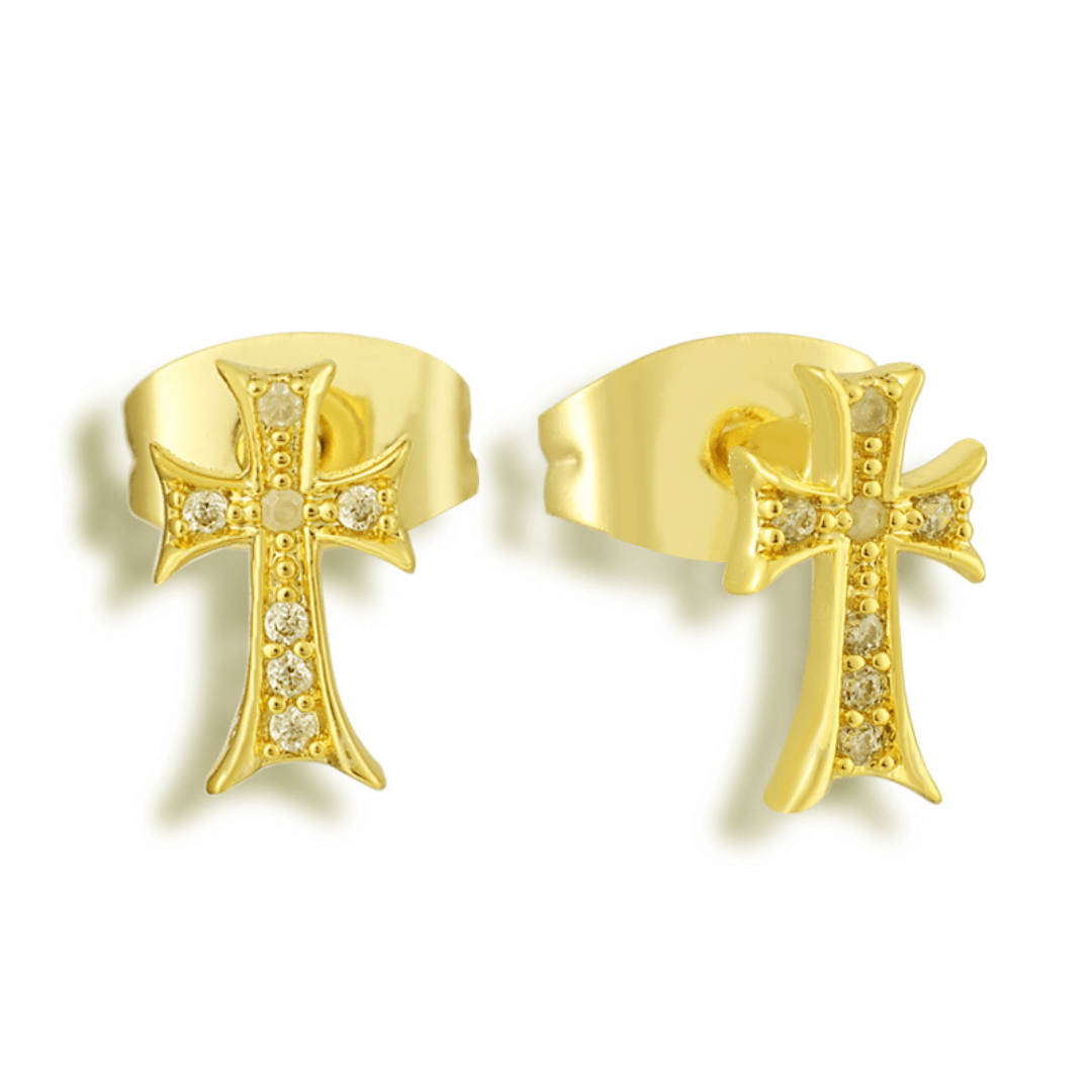 Crossed Earrings - Vantage Jewelry