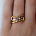 Cuffed Stacked Ring - Vantage Jewelry