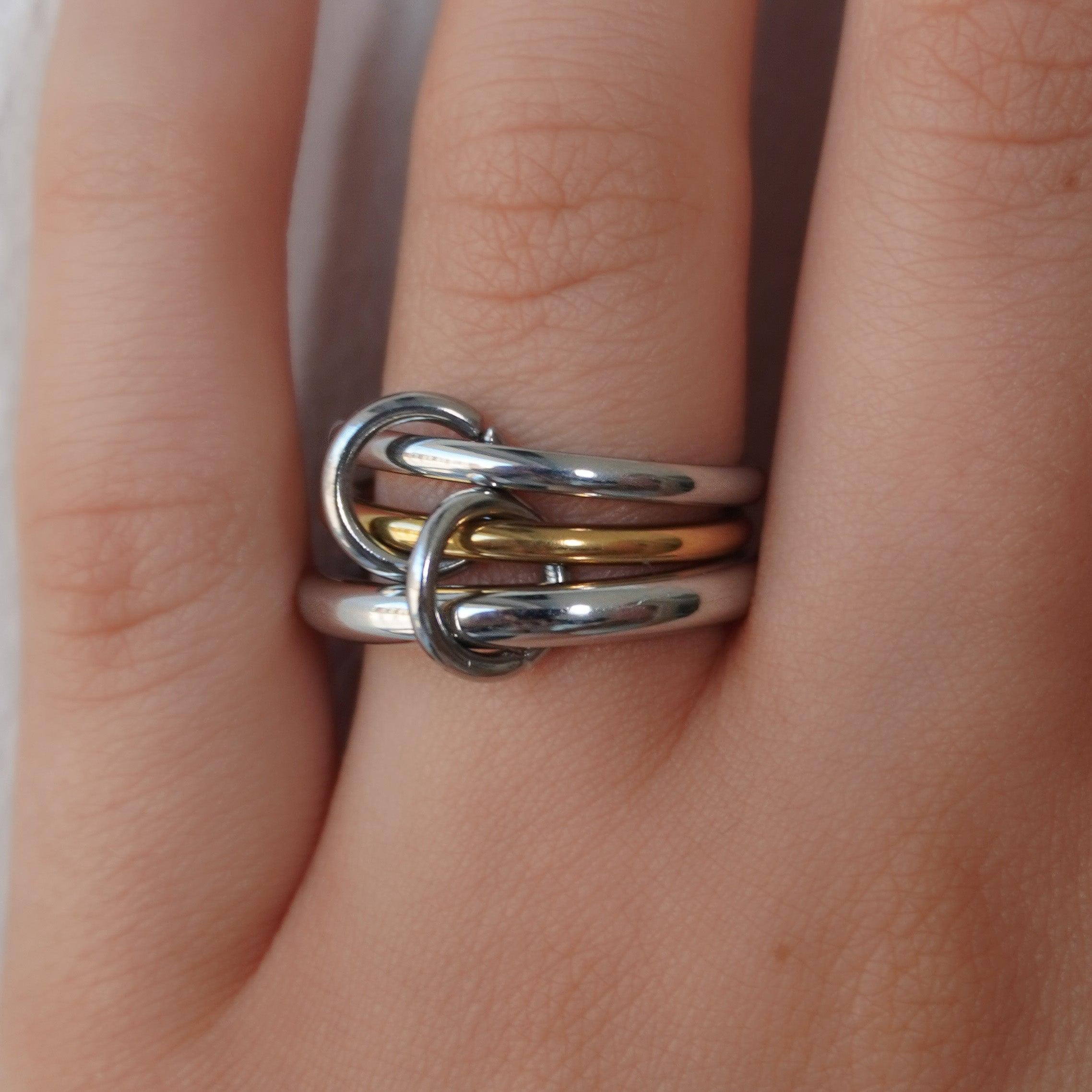 Cuffed Stacked Ring - Vantage Jewelry