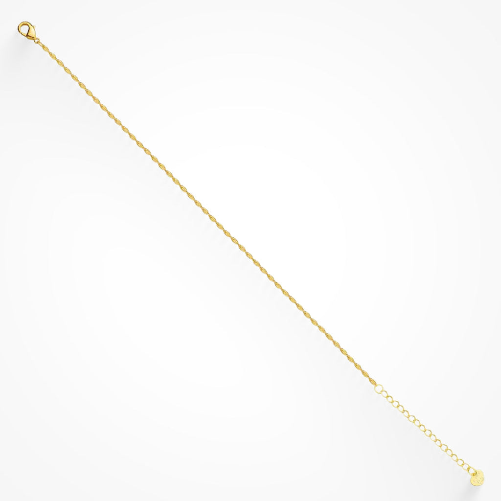 Don't Get It Twisted Anklet - Vantage Jewelry