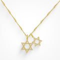 Double Star Necklace - Vantage Jewelry