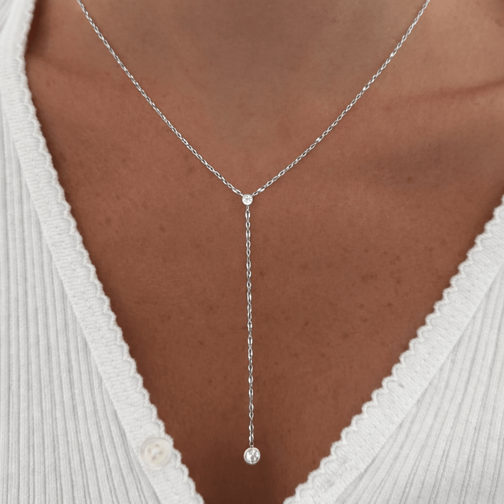Falling Star Lariat Necklace - Vantage Jewelry