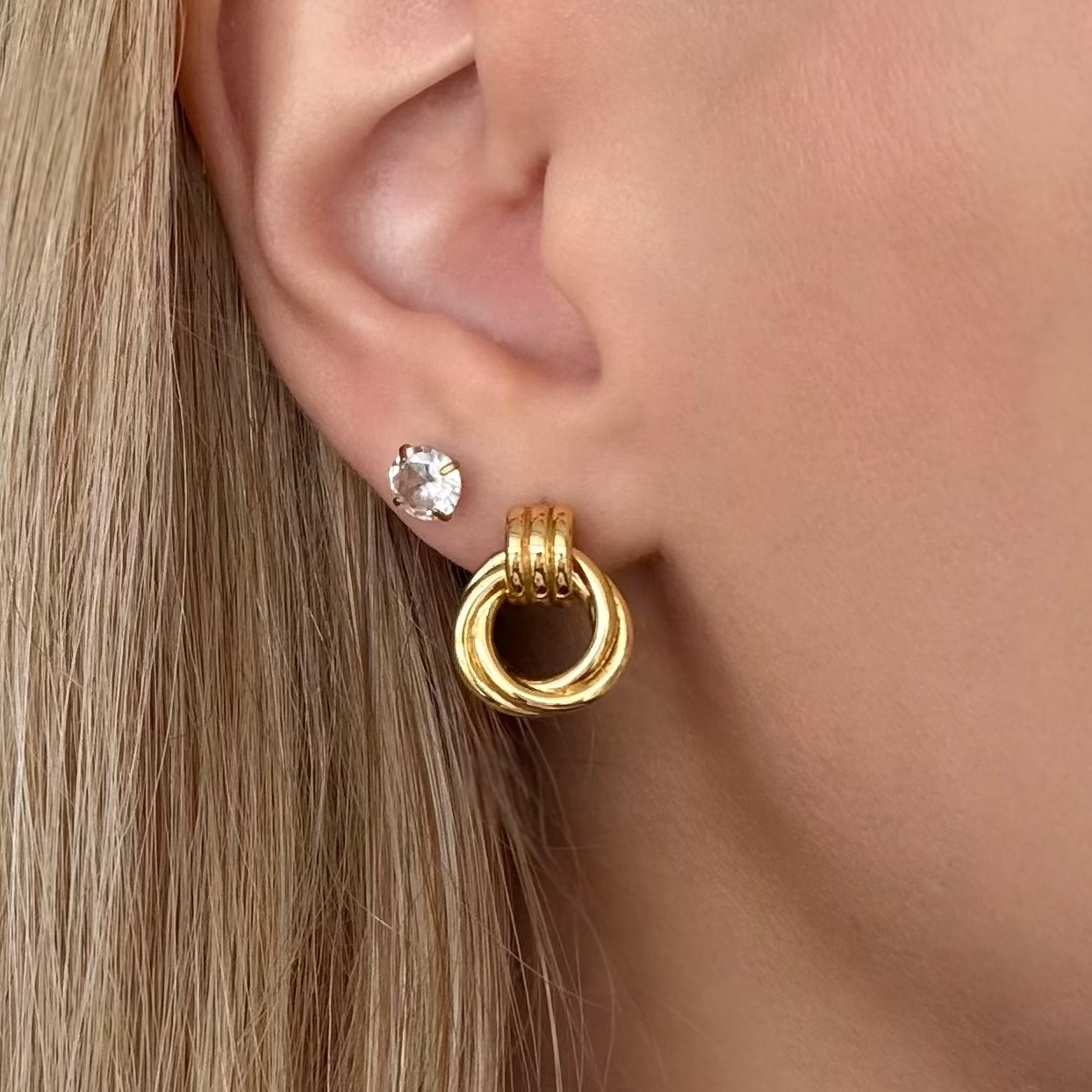 Bordeaux Earrings - Vantage Jewelry