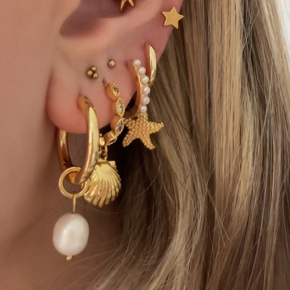 Starfish Earrings