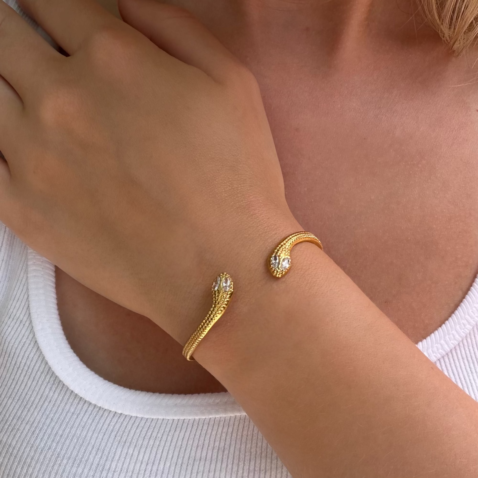 Viper Energy Bangle - Vantage Jewelry