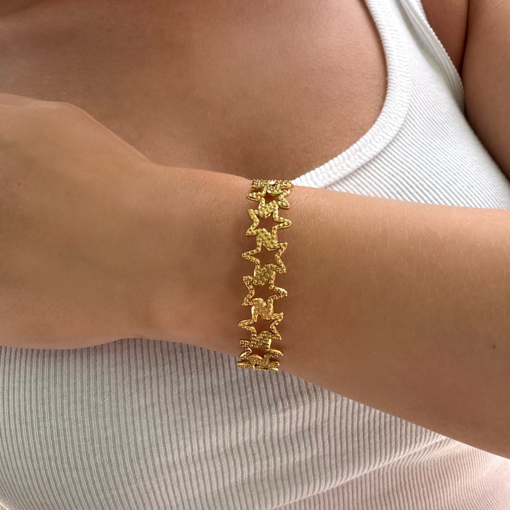 Starry Girl Bangle - Vantage Jewelry