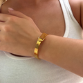 Buckle Up Babe Bangle - Vantage Jewelry