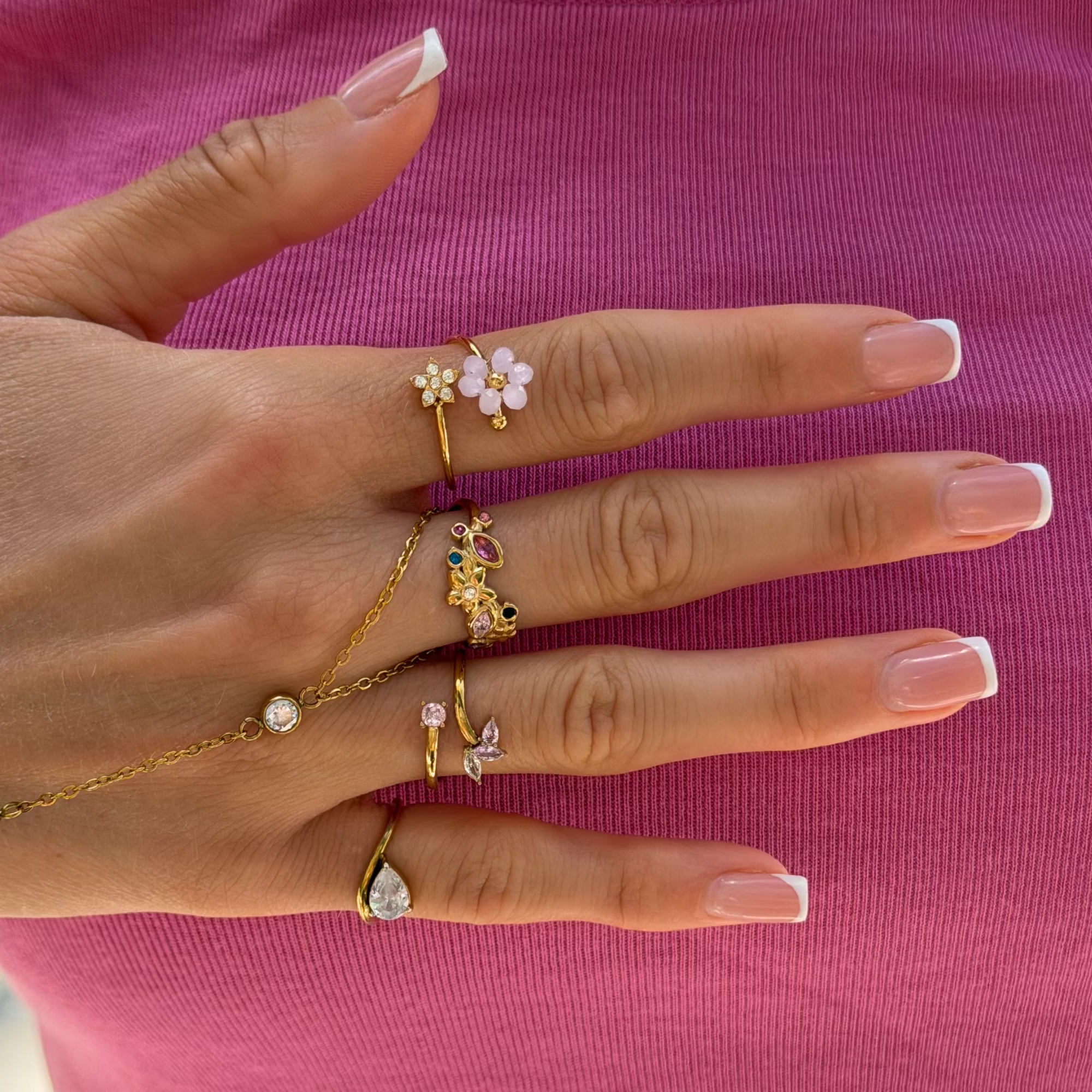 Blush Bloom Ring