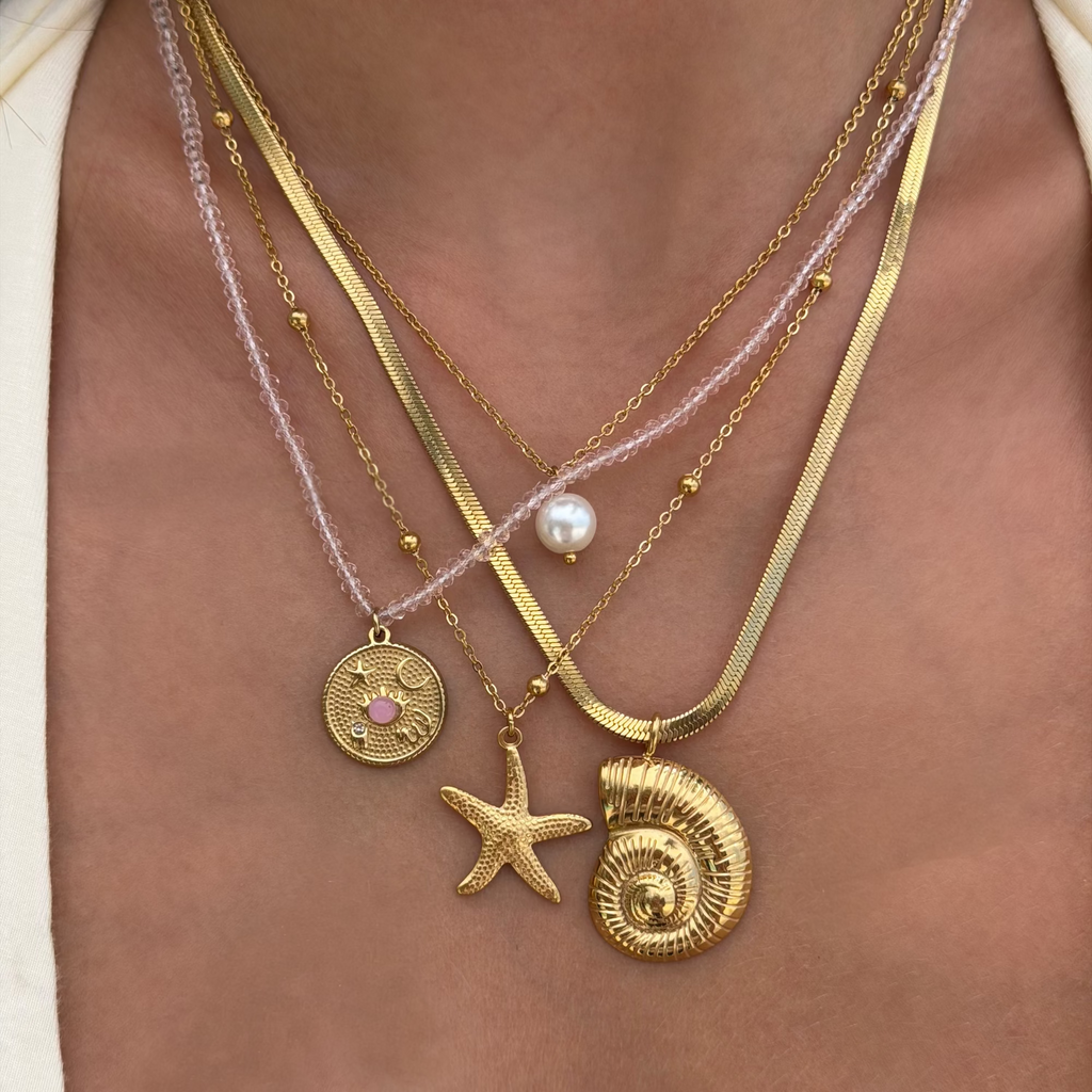 Pink Treasure Necklace