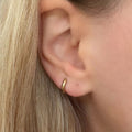 Cutie Thin Hoop Earrings - Vantage Jewelry