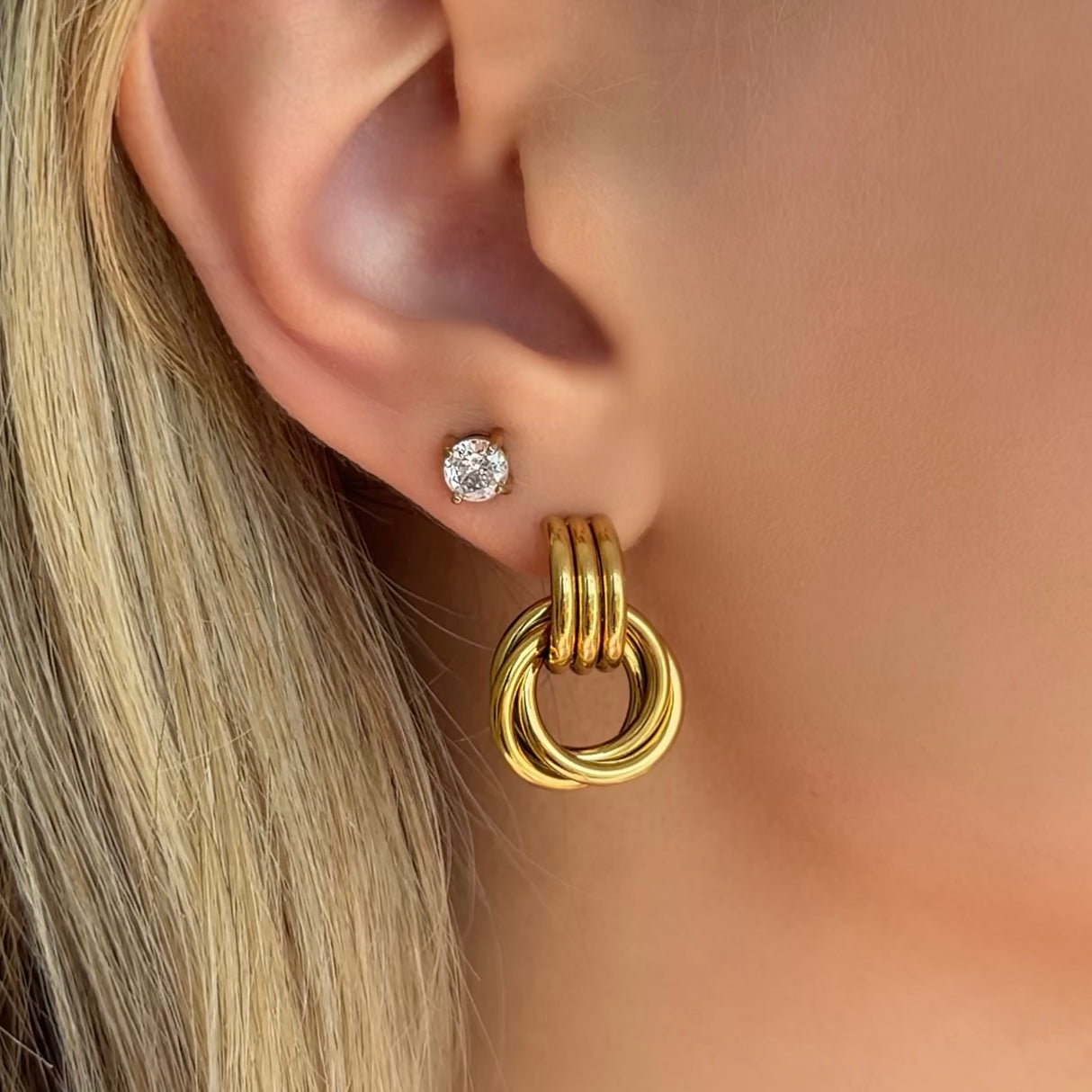 Bordeaux Earrings - Vantage Jewelry